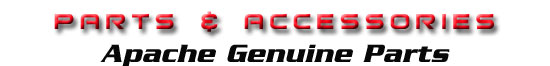 apache genuine parts and accessories